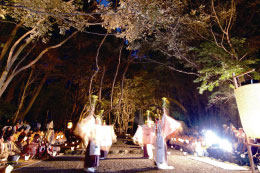 高宮神奈備祭　夜の神事
