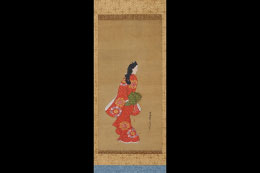 見返り美人図
菱川師宣筆　江戸時代・17世紀　東京国立博物館蔵2020年4月14日(火)～6月7日(日)、特別展「きもの　KIMONO」にて展示